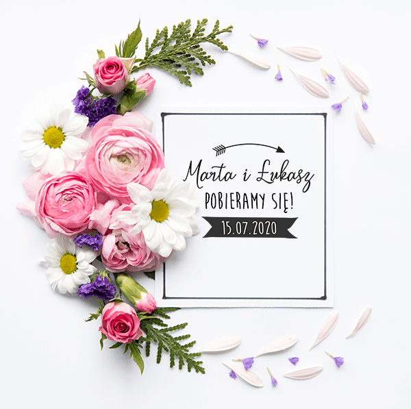 Pieczątka Ślubna - Pobieramy Się- stemplownia