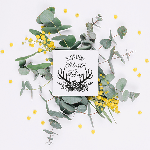 PIECZĄTKA ŚLUBNA - POROŻE miniatura