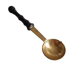 Mała łyżeczka lakowa - do pieczęci o średnicy 2cm i 2,5cm.