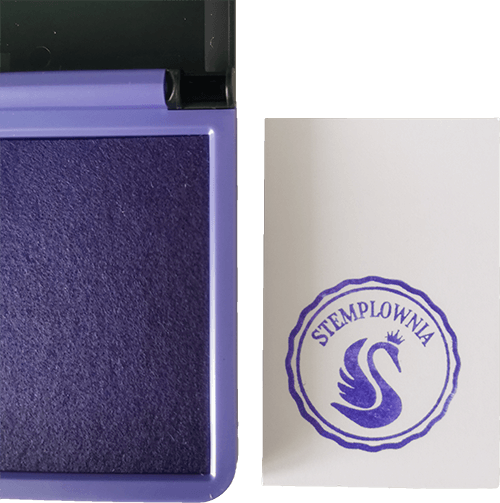 Poduszka do stempli w kolorze FIOLETOWYM