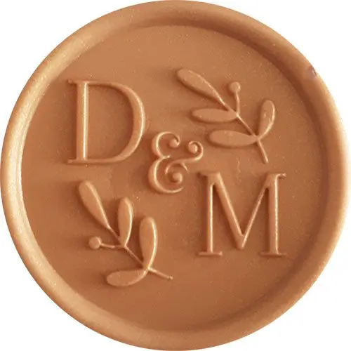 Pieczęć lakowa monogram – LISTKI 1