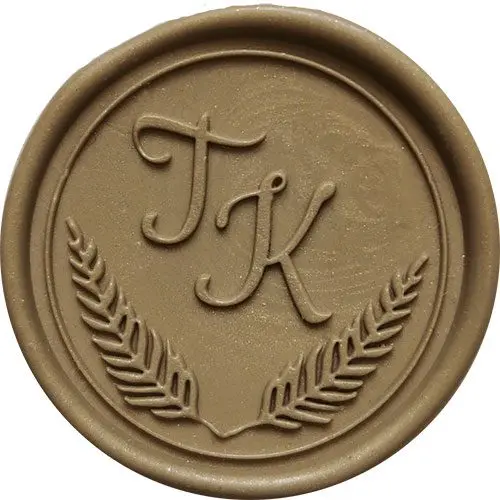 Pieczęć lakowa monogram – PAPROĆ