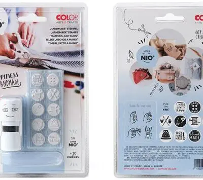 PIECZĄTKA LITTLE NIO RĘCZNIE ROBIONE opakowanie