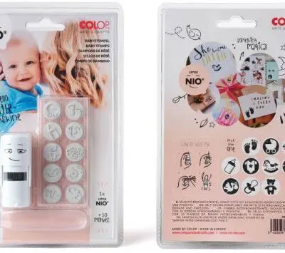 PIECZĄTKA LITTLE NIO WITAJ NA ŚWIECIE opakowanie