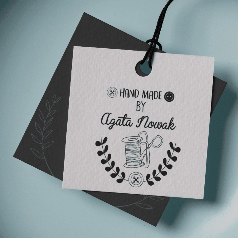 Stempel handmade - NICI I NOŻYCE miniatura 2