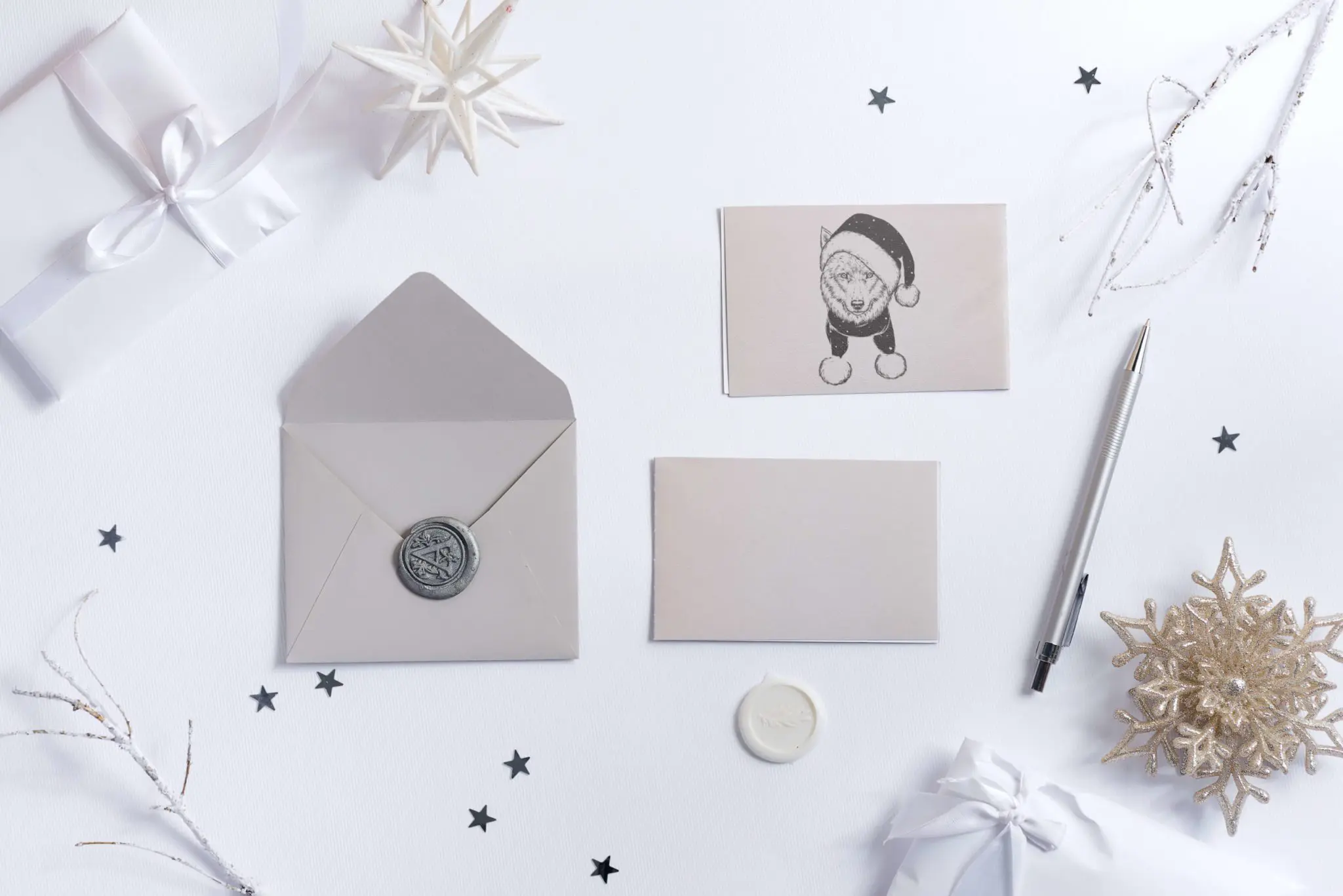 KOT - Stempel bożonarodzeniowy w treści