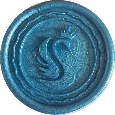 Odkryj elastyczny turkusowy lak do pieczęci, który nie pęka ani nie łamie się, nadając Twoim projektom perłowego blasku