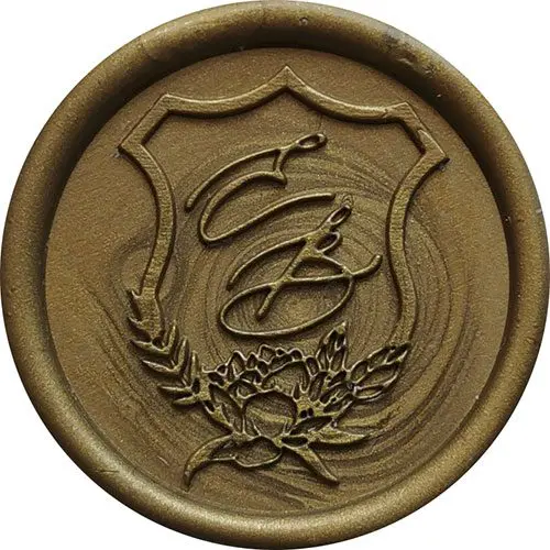 Pieczęć lakowa monogram – TARCZA 1