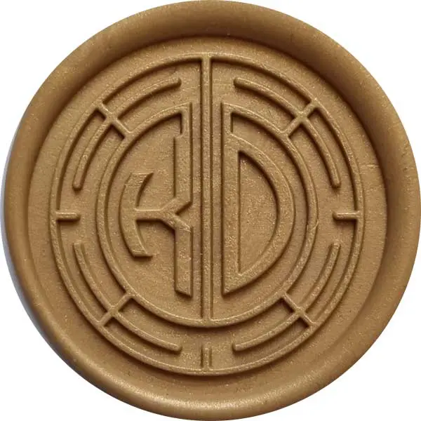 Stempel-lakowy-monogram-Gatsby-stemplownia