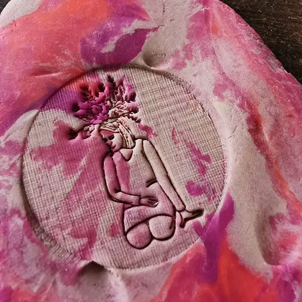 Stempel do gliny i do ceramiki 