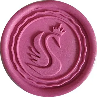 Lak do pieczęci - kolor różowy neonowy 6.6