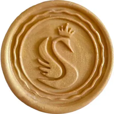 Lak do pieczęci 'Złoty Piasek' - kolor złoty matowy.