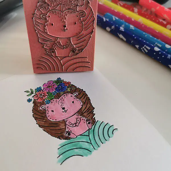 Pieczątka graficzna - stemple dziecięce