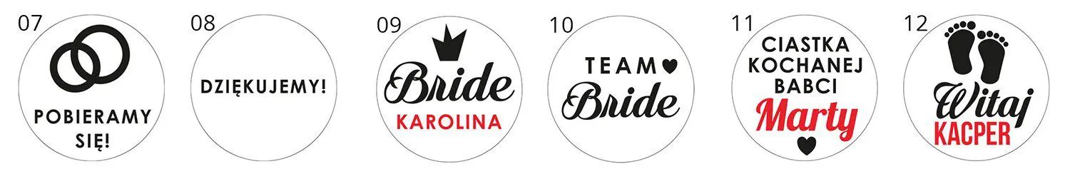 Stemple do ciastek gotowe wzory 2