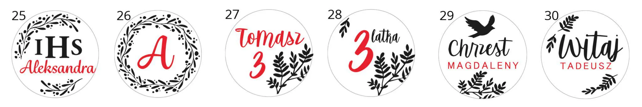 Stemple do ciastek gotowe wzory 5