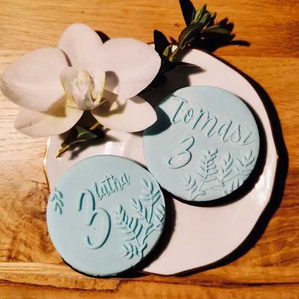 stempel do ciastek urodziny 