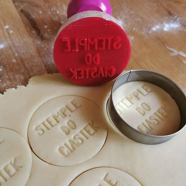 Stempel do ciastek personalizowany 