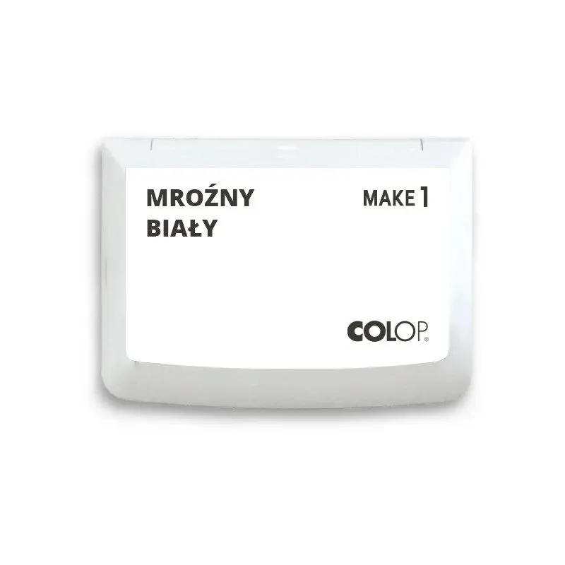 Poduszka do stempli MROŹNY BIAŁY