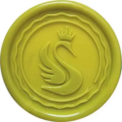 Lak do pieczęci w kolorze limonkowym - niezawodne uszczelnienie bez pęknięć i łamliwości