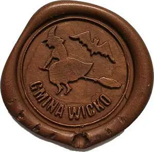 Indywidualny projekt pieczęci lakowej - logo Gminy Wicko