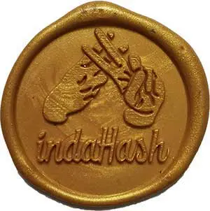 Pieczęć do laku wykonana przez stemplownia dla indahash