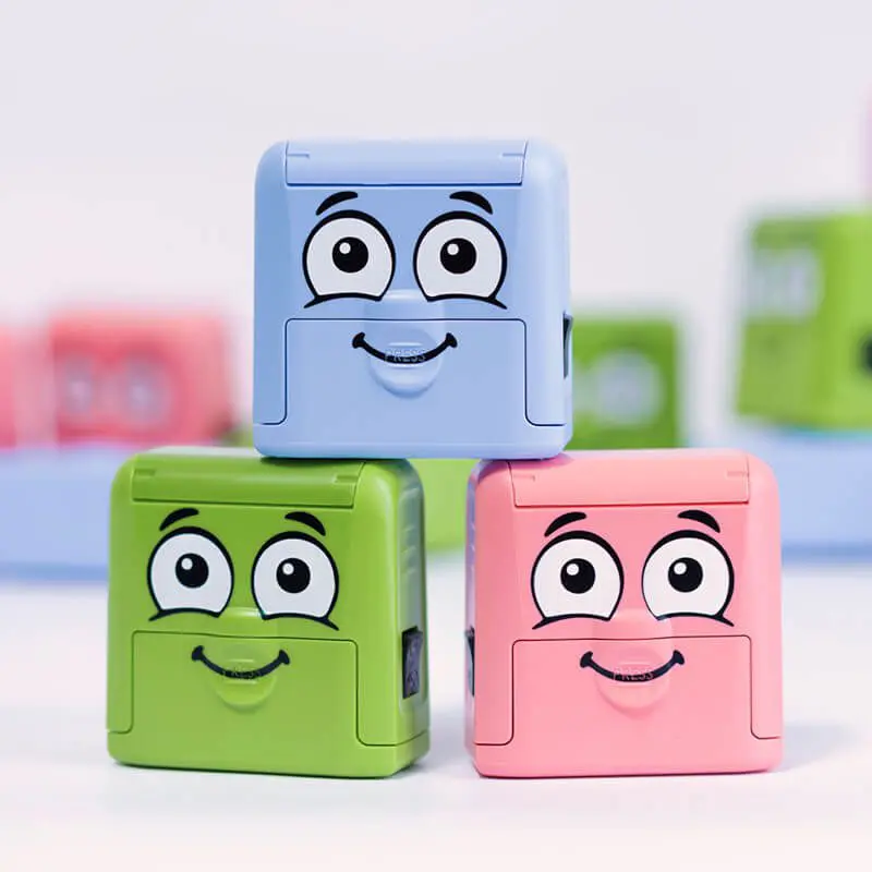 Pieczątka do odzieży - zdjęcie opakowania.