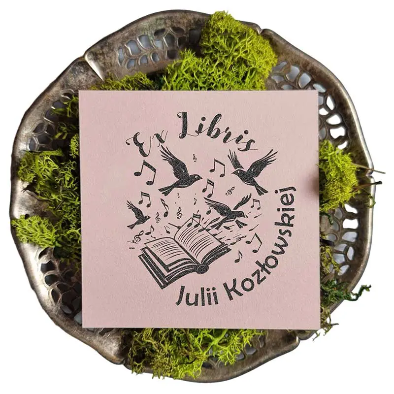 Ex-libris-stempel-do-książek-śpiewaące-ptaki-stemplownia