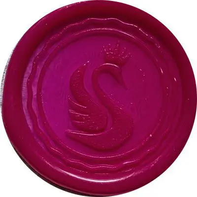 Lak do pieczęci w kolorze amarantowym – intensywny róż z czerwonym tonem