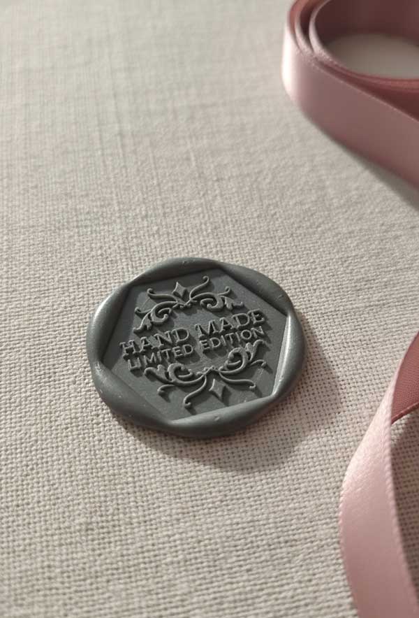 Personalizowany Stempel do Laku – Sześciokąt - obrazek 2
