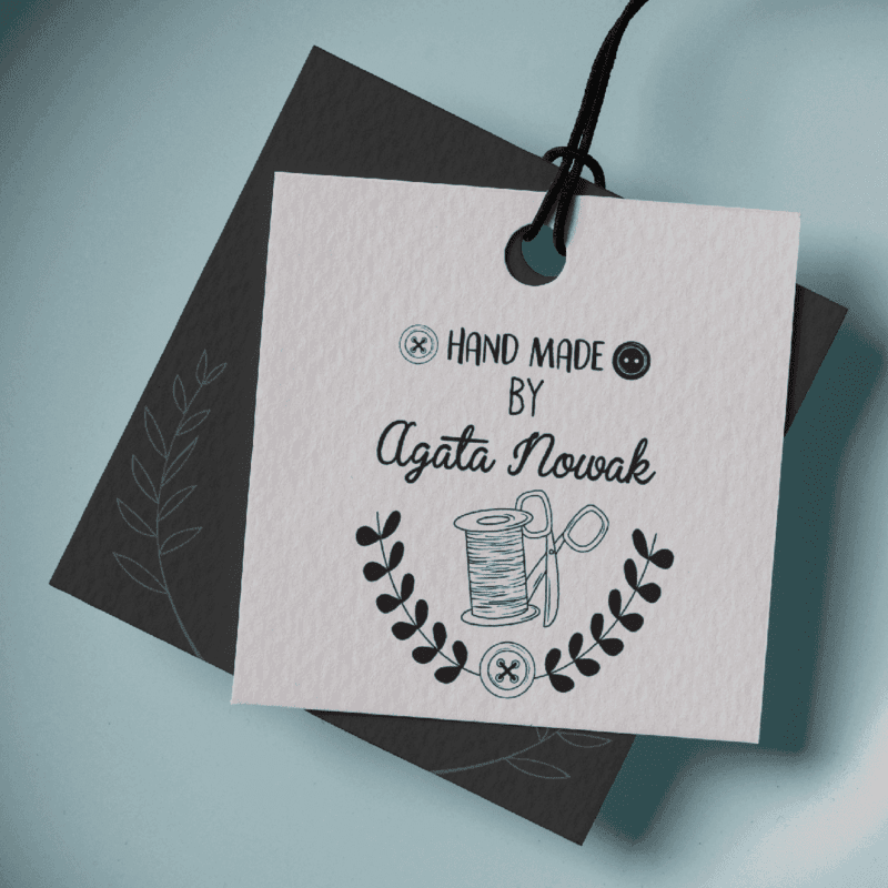 Stempel handmade - NICI I NOŻYCE miniatura 2