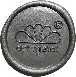 Pieczęć do laku wykonana przez stemplownia dla Art Metal