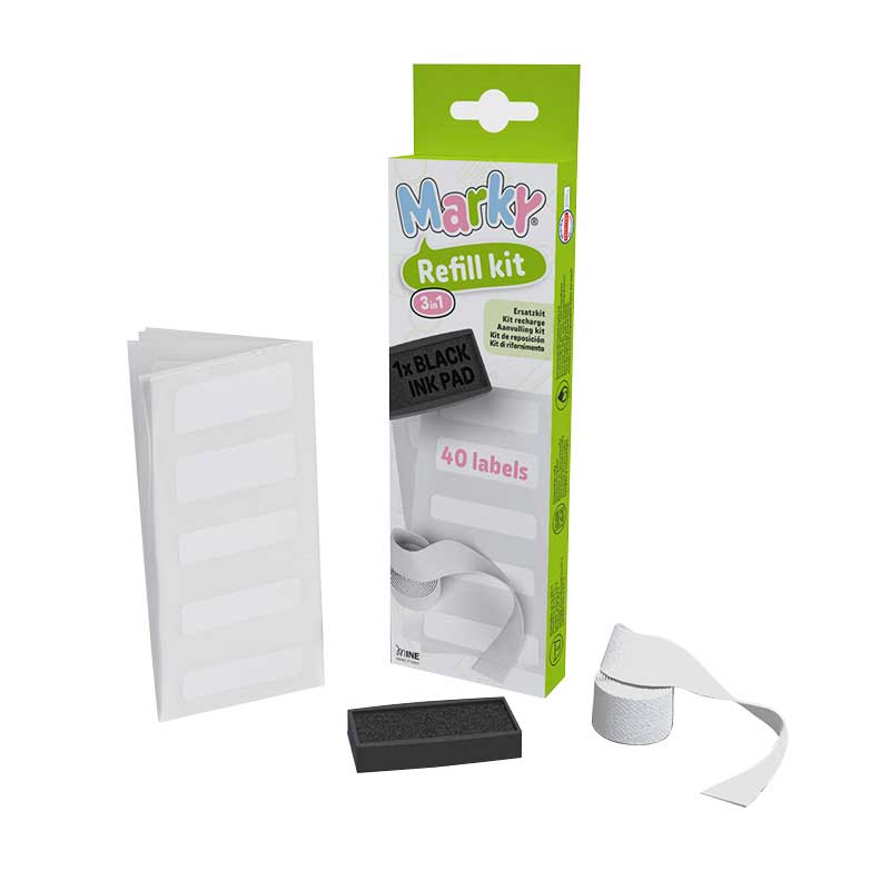 Zestaw uzupełniający do pieczątki odzieżowej